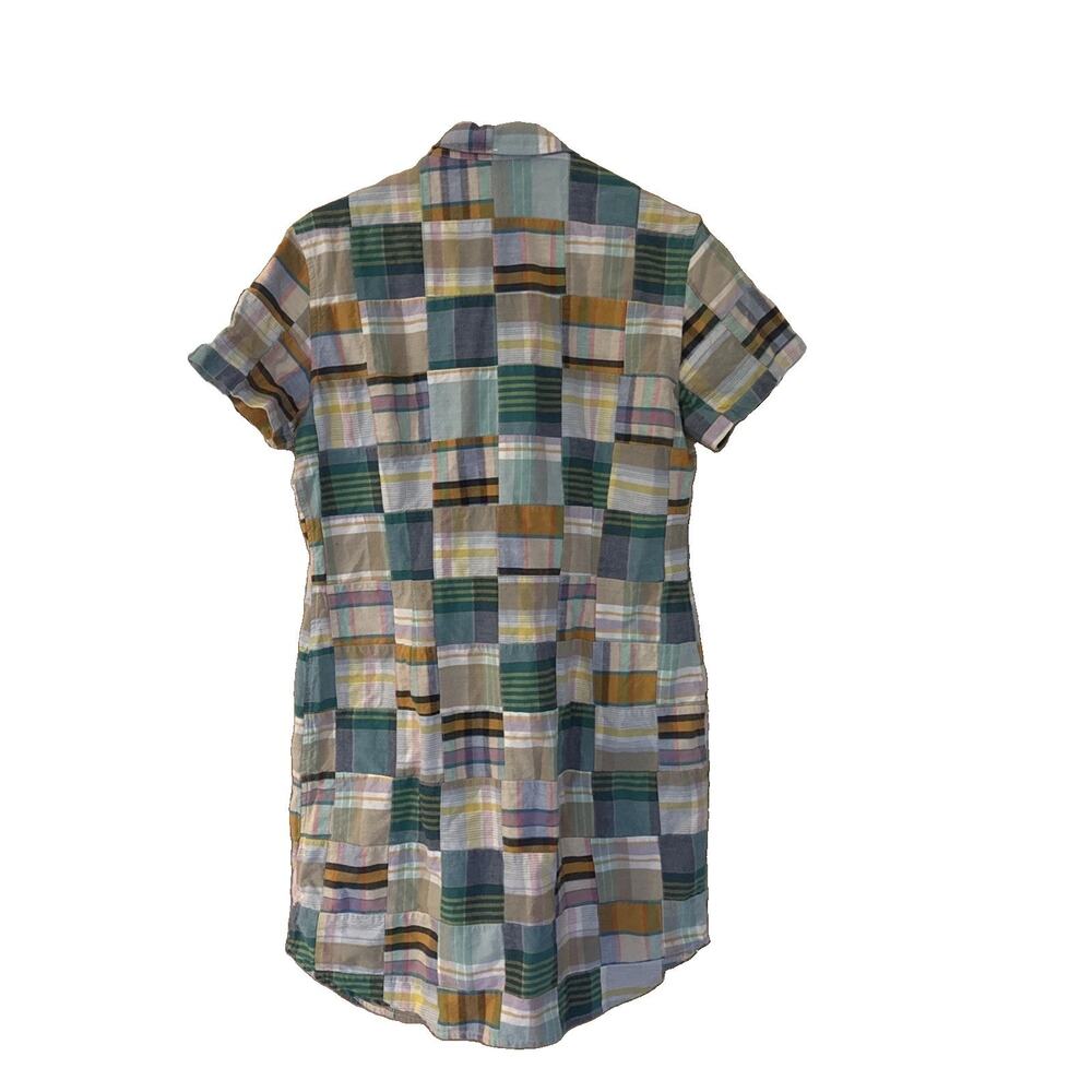 Ralph Lauren Large quilted plaid Dress Women’s Patchwork 100% Cotton - Picture 2 of 5